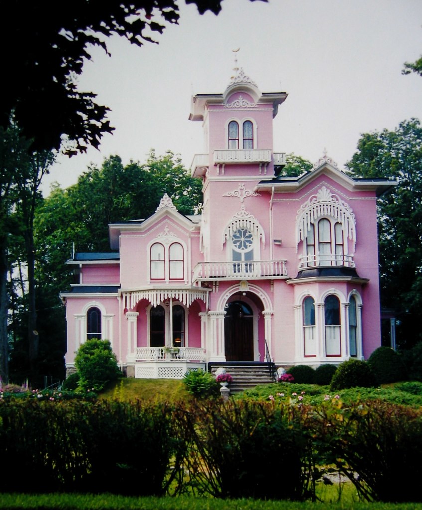The Pink House Wellsville, NY bennijones Flickr