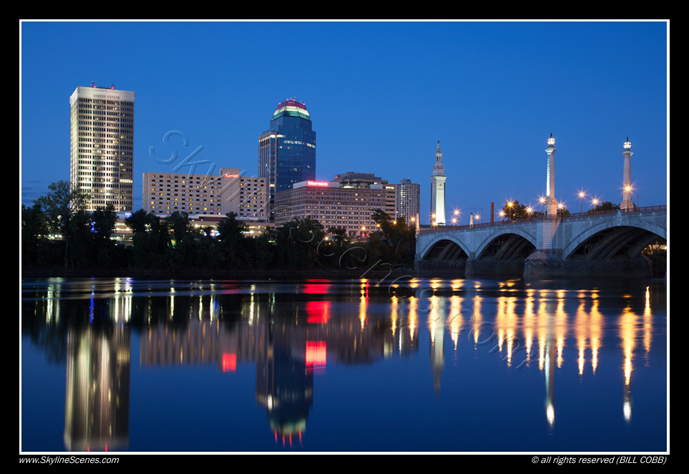 Downtown Springfield Skyline at dusk a photo on Flickriver