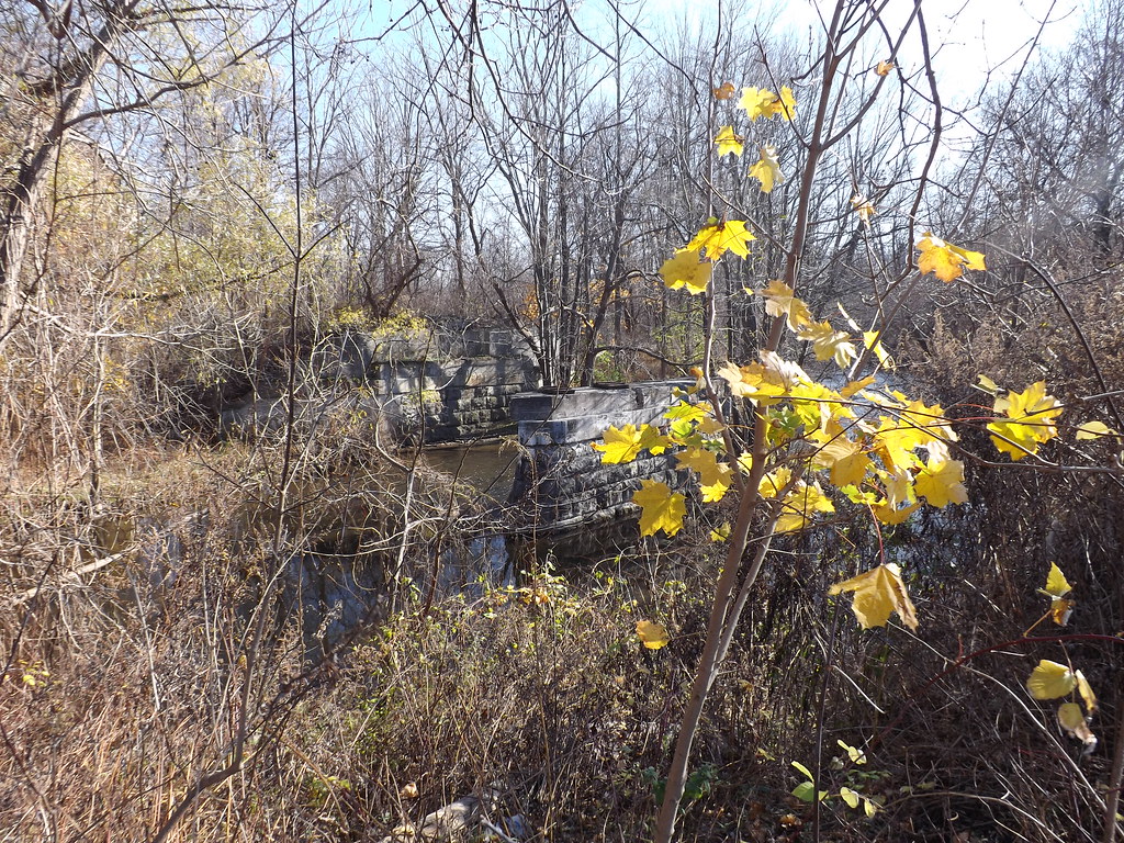West Shore bridge abutments over Black Creek, Churchville … Flickr
