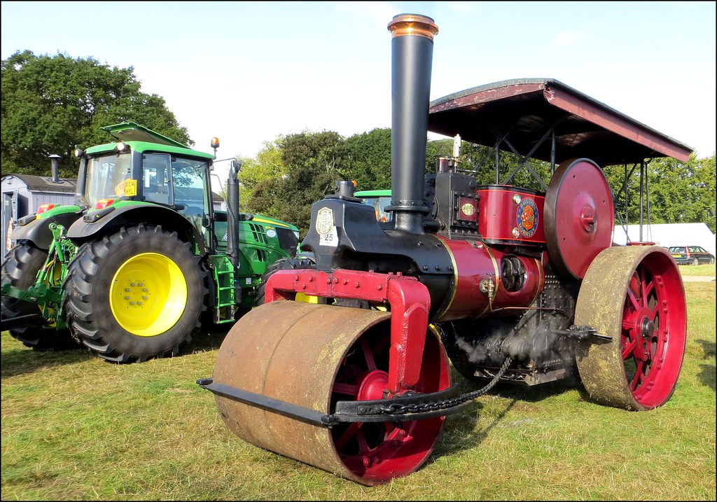 VERONICA 1921 Ruston Hornsby road roller, 5 nhp, works No.… Flickr