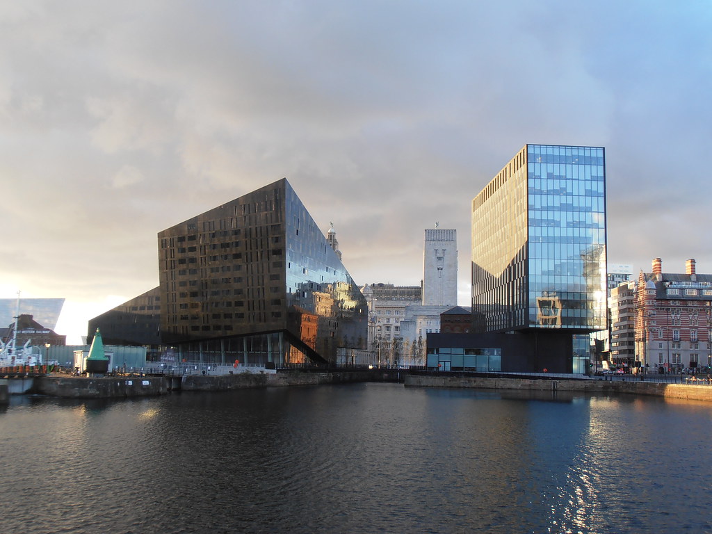 Mann Island at Dusk Liverpool Jaimie Wilson Flickr