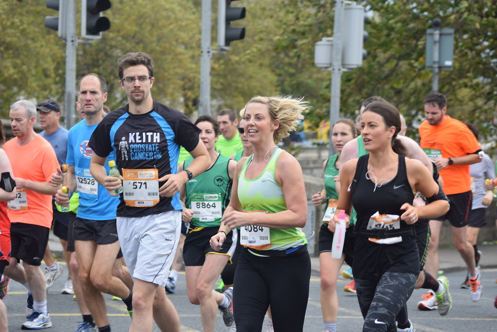 Dublin City Marathon 2014 START At 3 miles This is a p… Flickr