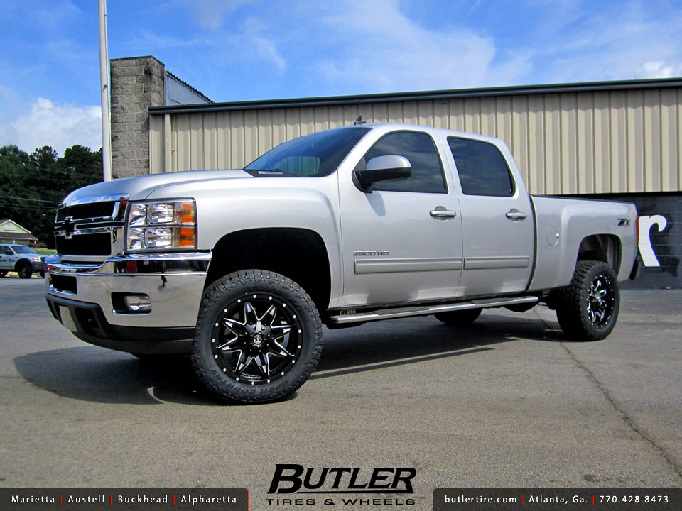 Chevy Silverado with 20in Fuel Lethal Wheels a photo on Flickriver