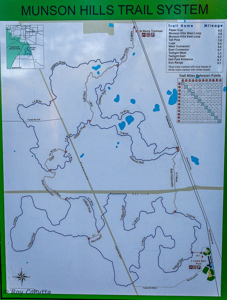 Munson Hills Trail System Map This is part of a group of 2… Flickr
