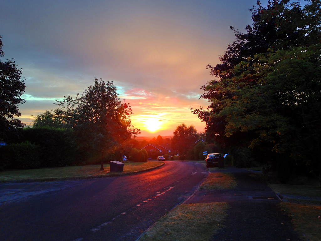Sunset In Headley Headley, Hampshire Marc Sayce Flickr