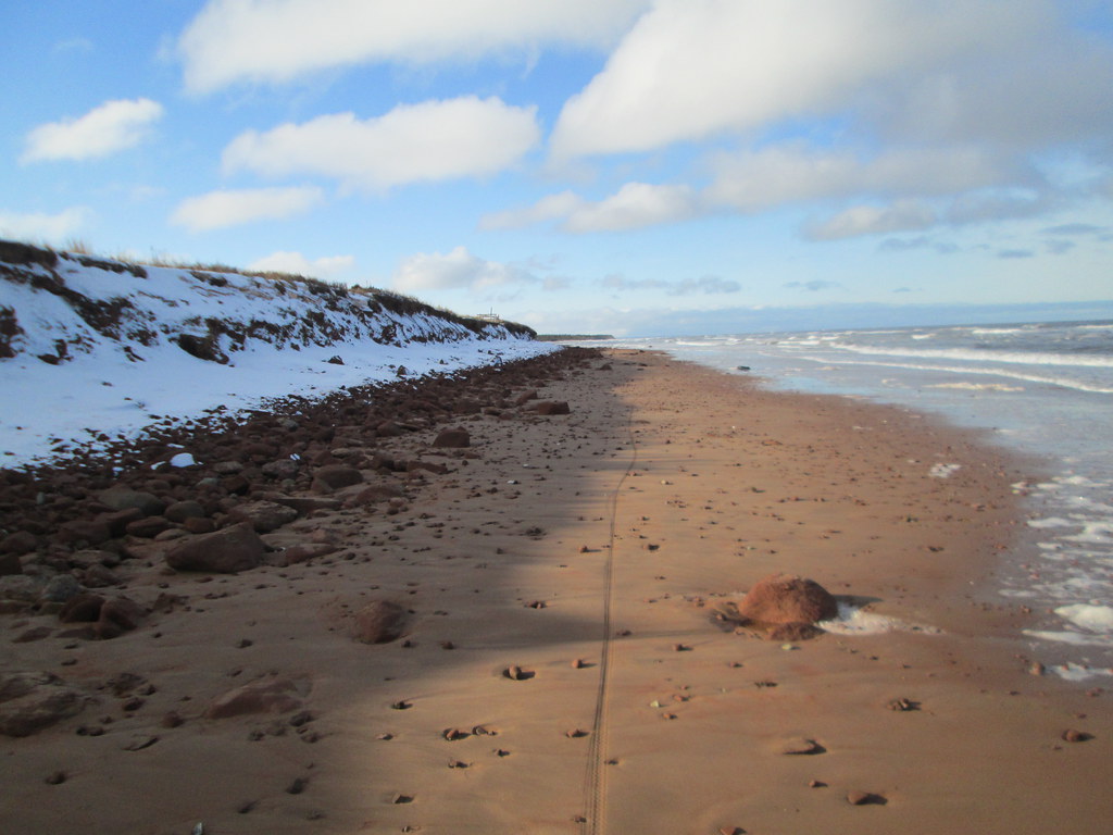 Riding the beach near Covehead, PEI December 29, 2016. PEI… Flickr