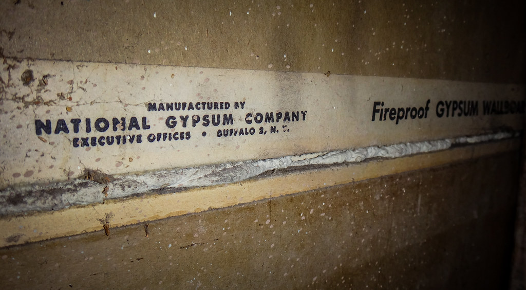 Asbestoscontaining Wallboard Reverseside … Flickr