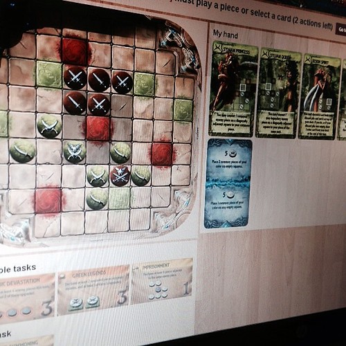 Won my first game on BoardGameArena with TashKalar Wooho… Flickr