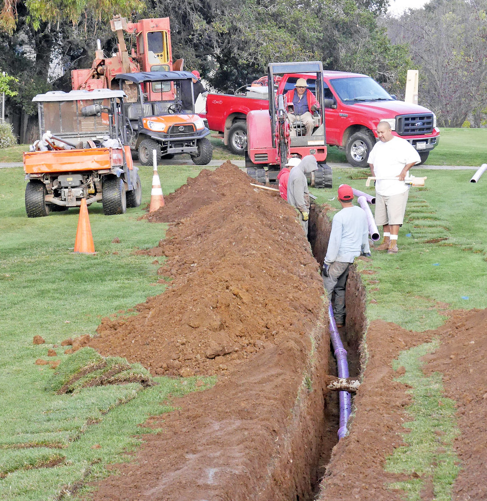 November 15 Work on the golf course irrigation system on t… Flickr