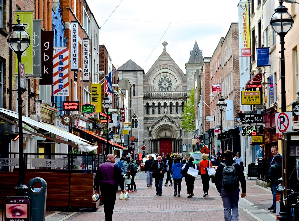 Grafton Street, St. Teresa's Church, Dublin, David McSpadden Flickr