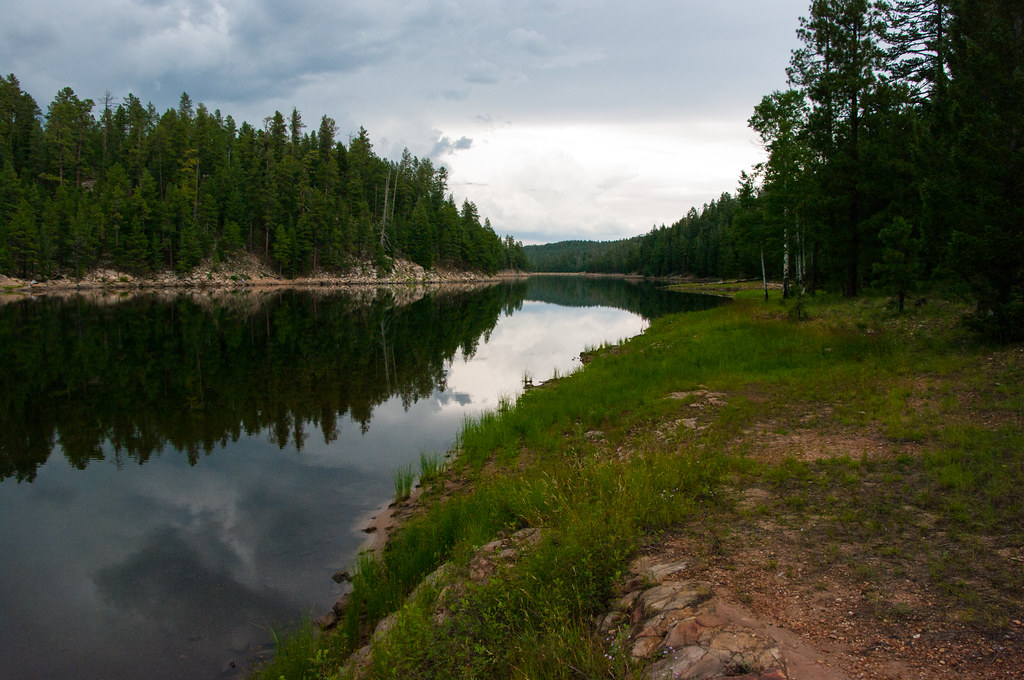 Knoll Lake This secluded forest lake is surrounded by pond… Flickr