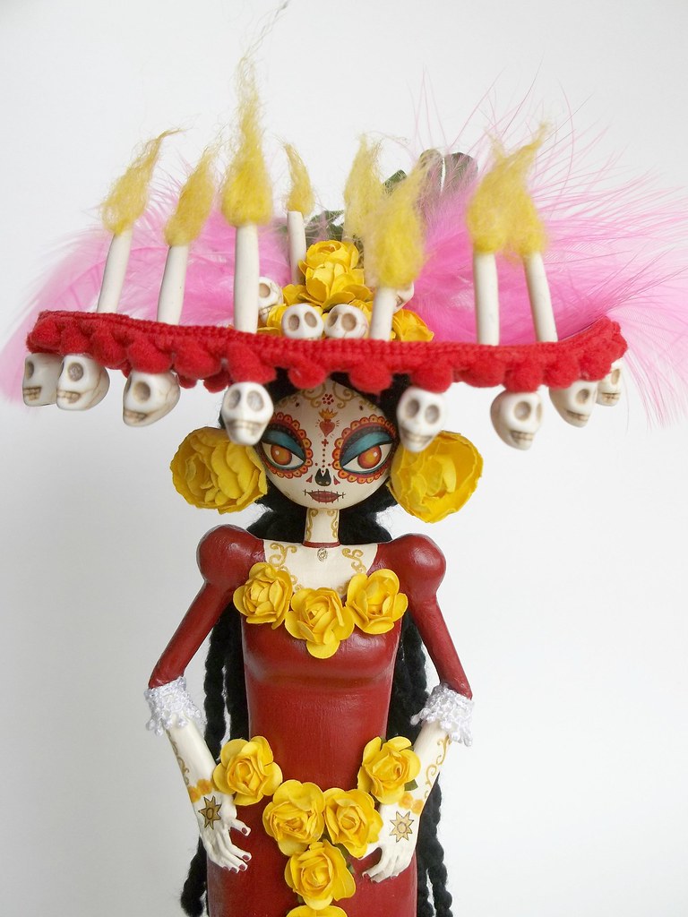 Queen of Souls "book of life" movie handmade paper mache c… Flickr