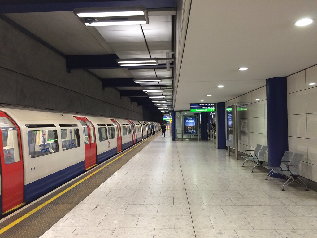 Heathrow Terminal 5 Underground station andy hebden Flickr