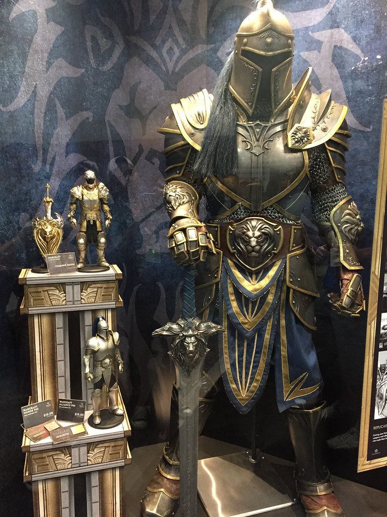 SDCC 2015 Warcraft Stormwind armor Closeup view of the A… Flickr