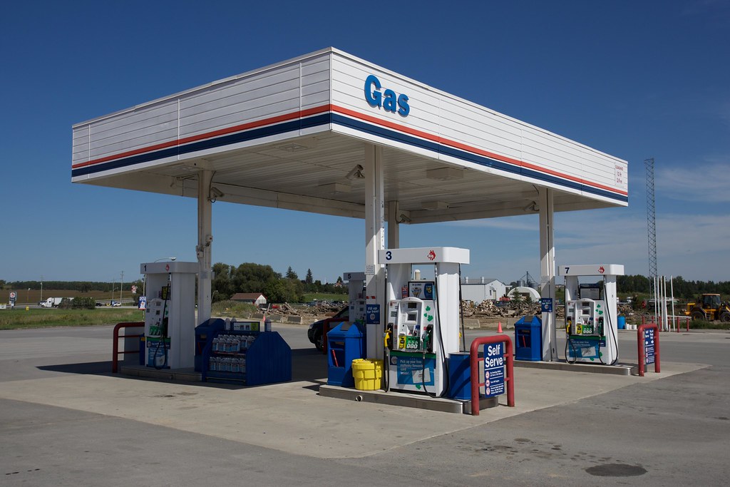 Gas Station, Bradford, Ontario, Canada (September 2015) Flickr