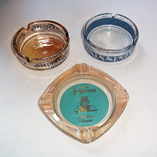 Lot of 3 Vintage Las Vegas Casino Ashtrays 1960s1970s T… Flickr