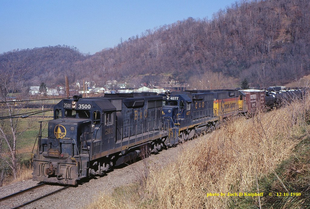 BO 350040774262, sb Proctor, WV. 12101980 B&O, Baltimo… Flickr