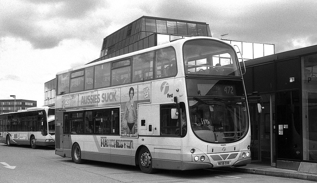 Bury Bus Station Spring 2015 [MX58DXR] First Manchester … Flickr