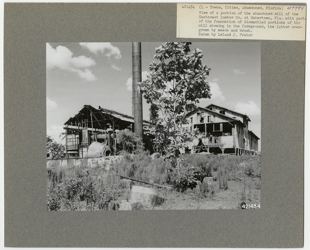 Watertown East Coast Lumber Co. Mill Abandon mill Taken By… Flickr