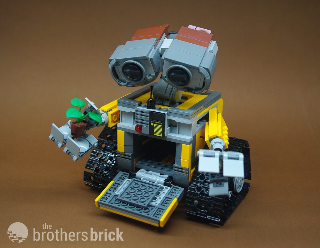 21303 Wall•E (Review) 21303 LEGO Ideas Wall•E 677 pieces. … Flickr