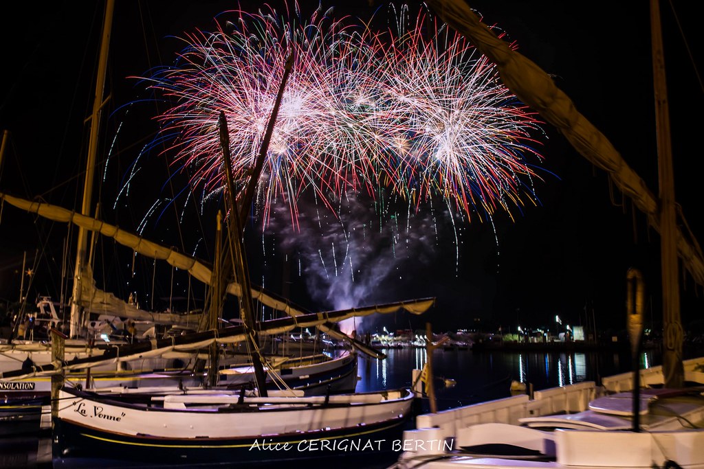 Feu artifice Argelès sur mer Alice Bertin Photographies Flickr
