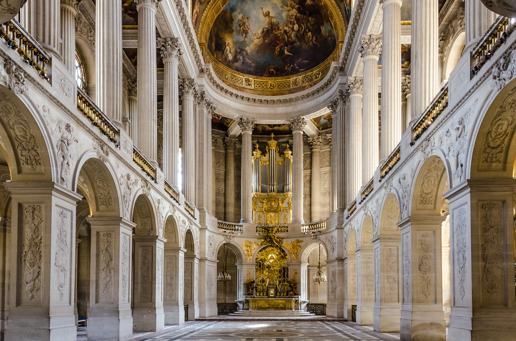 The Royal Chapel, Chateau Versailles The beautiful Royal C… Flickr