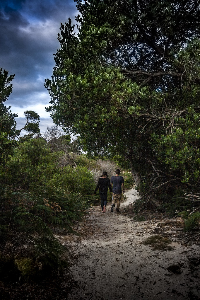 Walking to the beach Narawntapu National Park Bakers Beach… Steven
