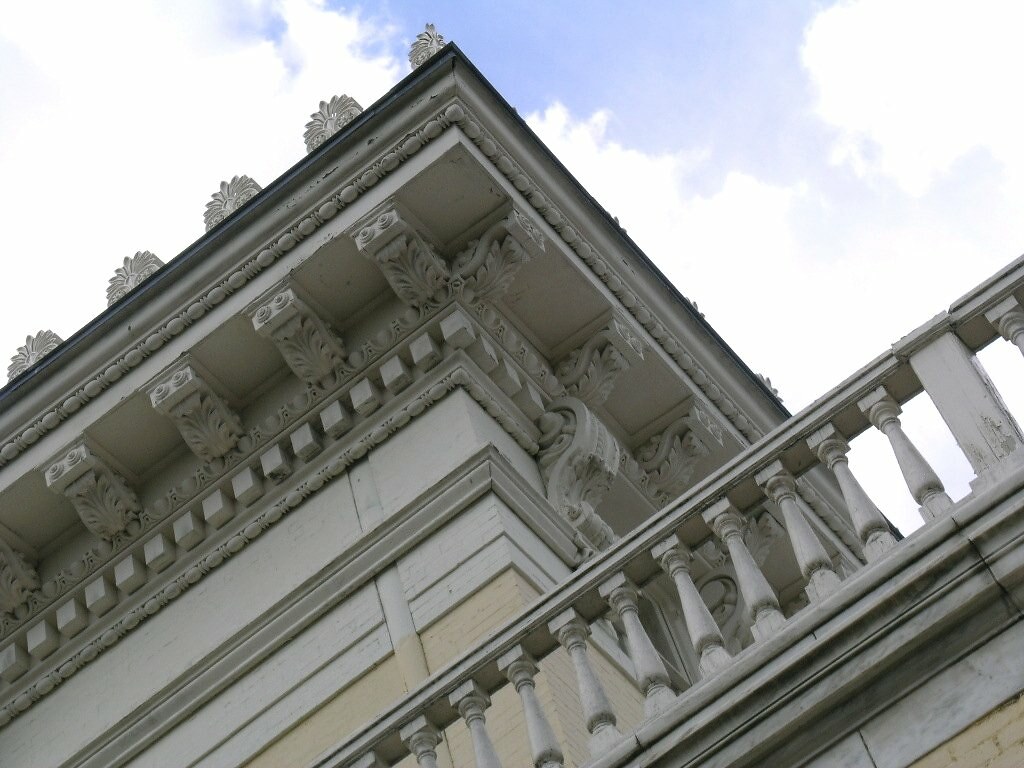 Evergreen Museum and Library, eaves The eaves of the Everg… Flickr