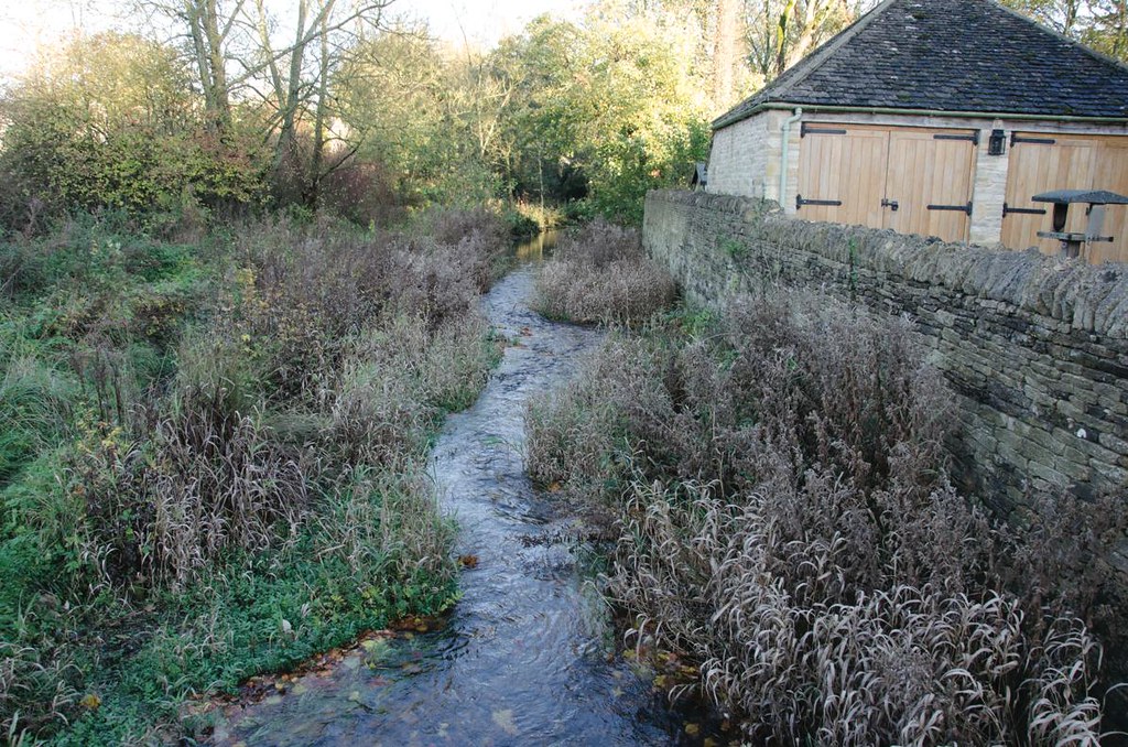 Stream, Upper Slaughter, Glos, Cotswolds, 7th November 201… Flickr