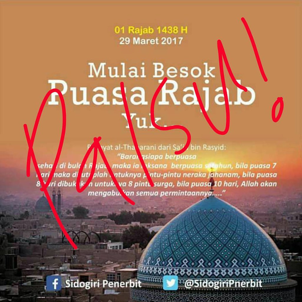Hadis Palsu Bulan Rejab Pencerahan Tentang Kelebihan Dan
