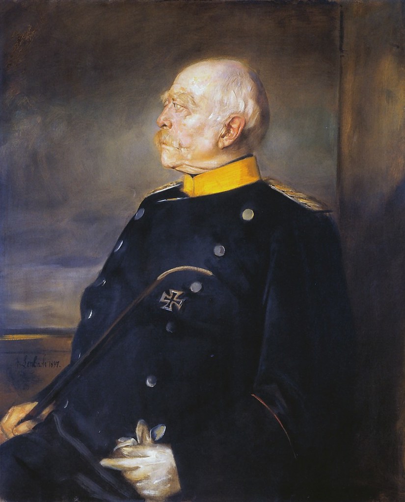 Lenbach Franz Von Portrait Of Furst Otto Von Bismarck 0 Flickr