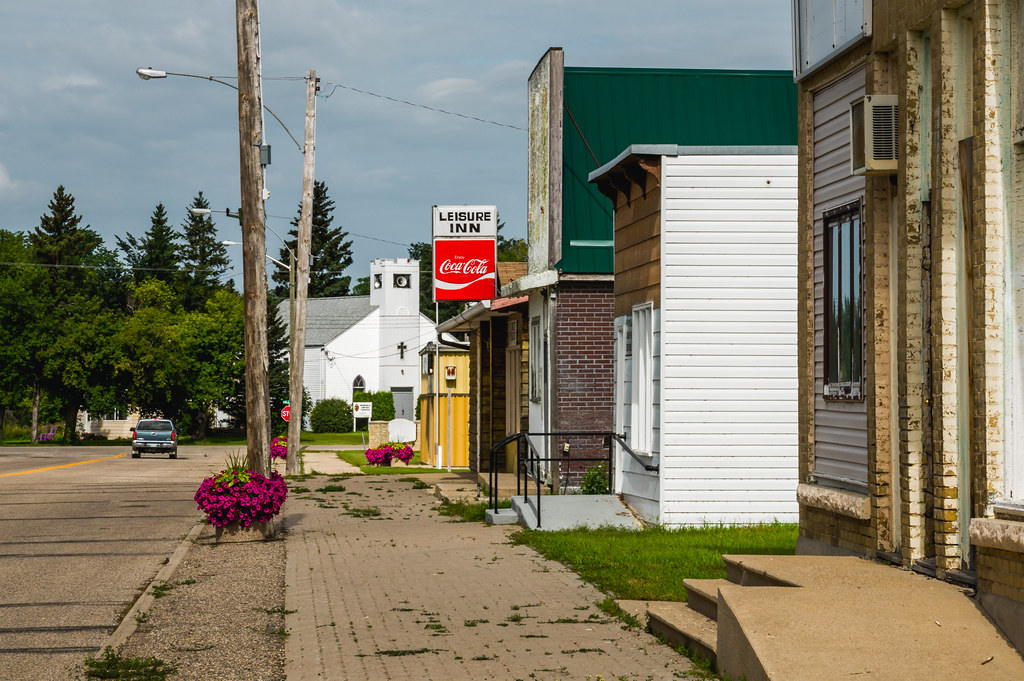 Main Street Newdale, Manitoba. Bryan Scott Flickr