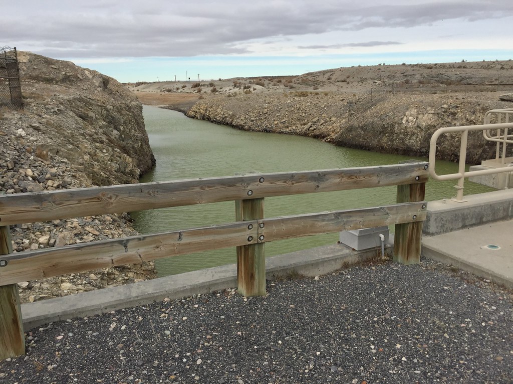 Exit Canal Exit canal for the Great Salt Lake Pumps used f… Flickr