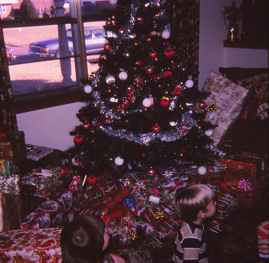 Christmas 1979 This is a picture of the Christmas tree at … Flickr