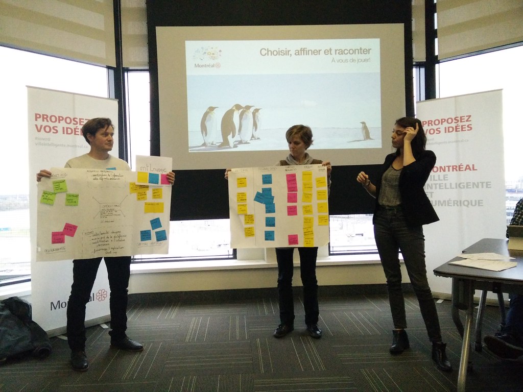 Atelier de cocréation stratégie numérique Montréal 14 n… Flickr