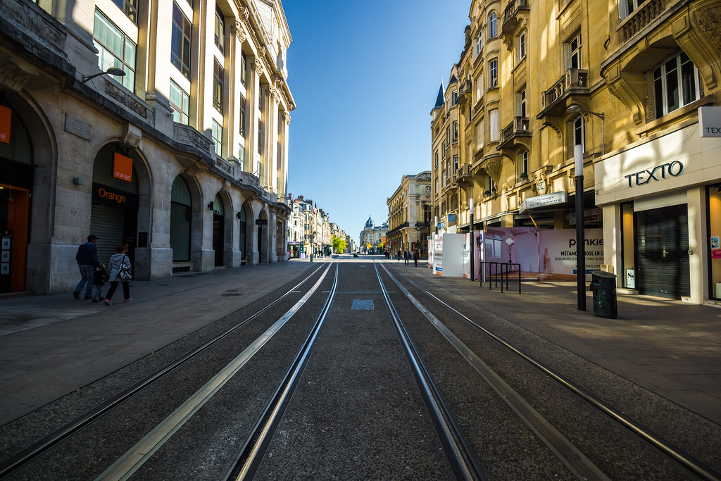 Rue de Vesles Reims, the home of Champagne (the most