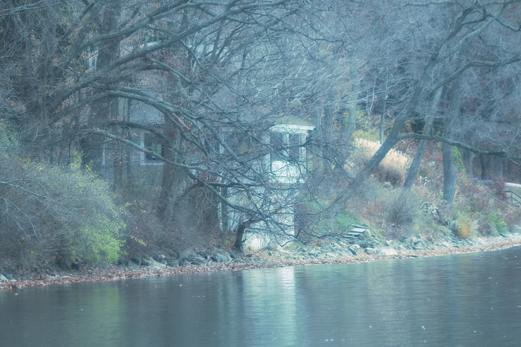 Lake House Lake Wononscopomuc in Salisbury, Connecticut John Hart