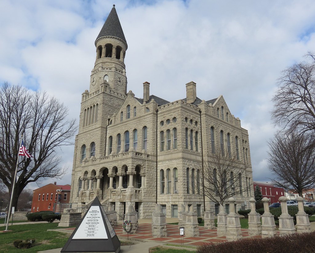 Washington County Courthouse (Salem, Indiana) Architect Ha… Flickr