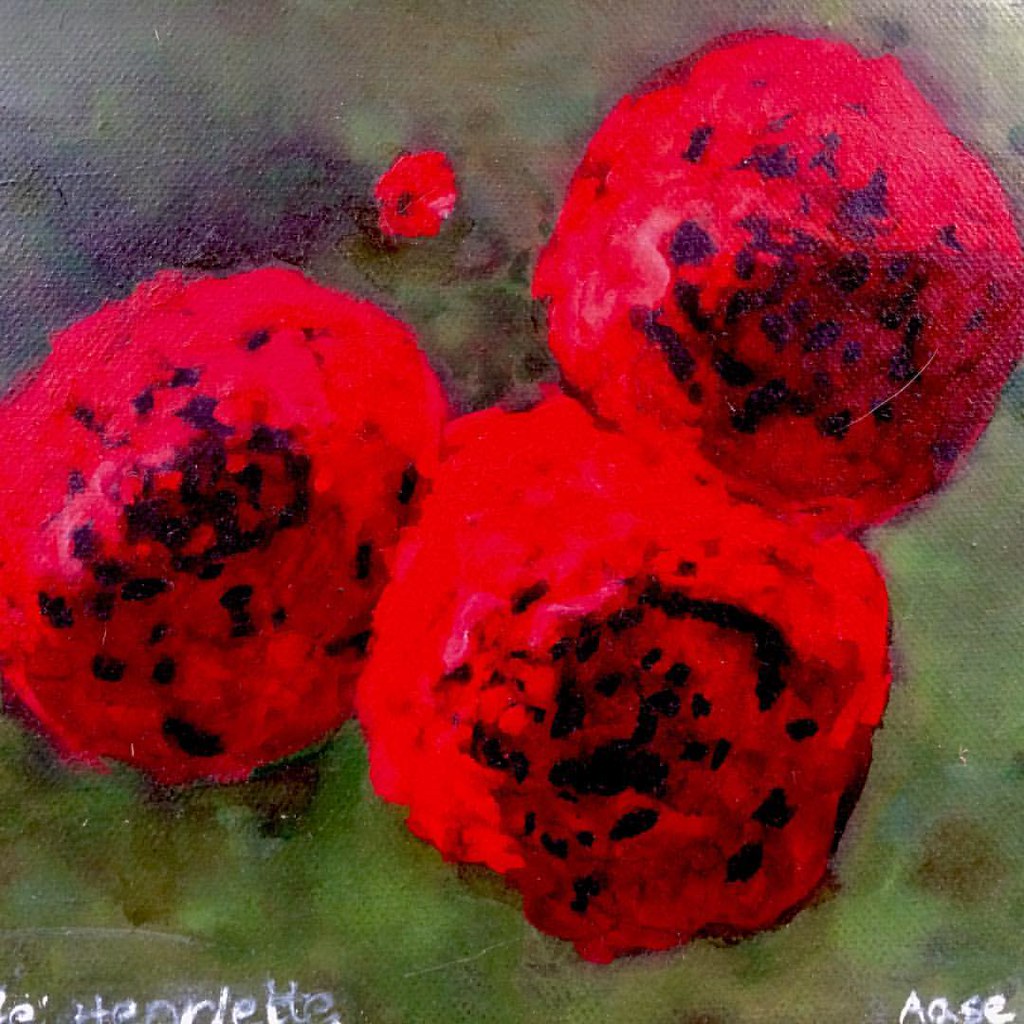 Rose Reine Marie Henriette oil on canvas artist artemona… Flickr