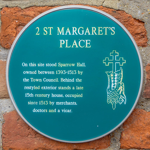 2 St Margaret's Place On this site stood Sparrow Hall, own… Flickr