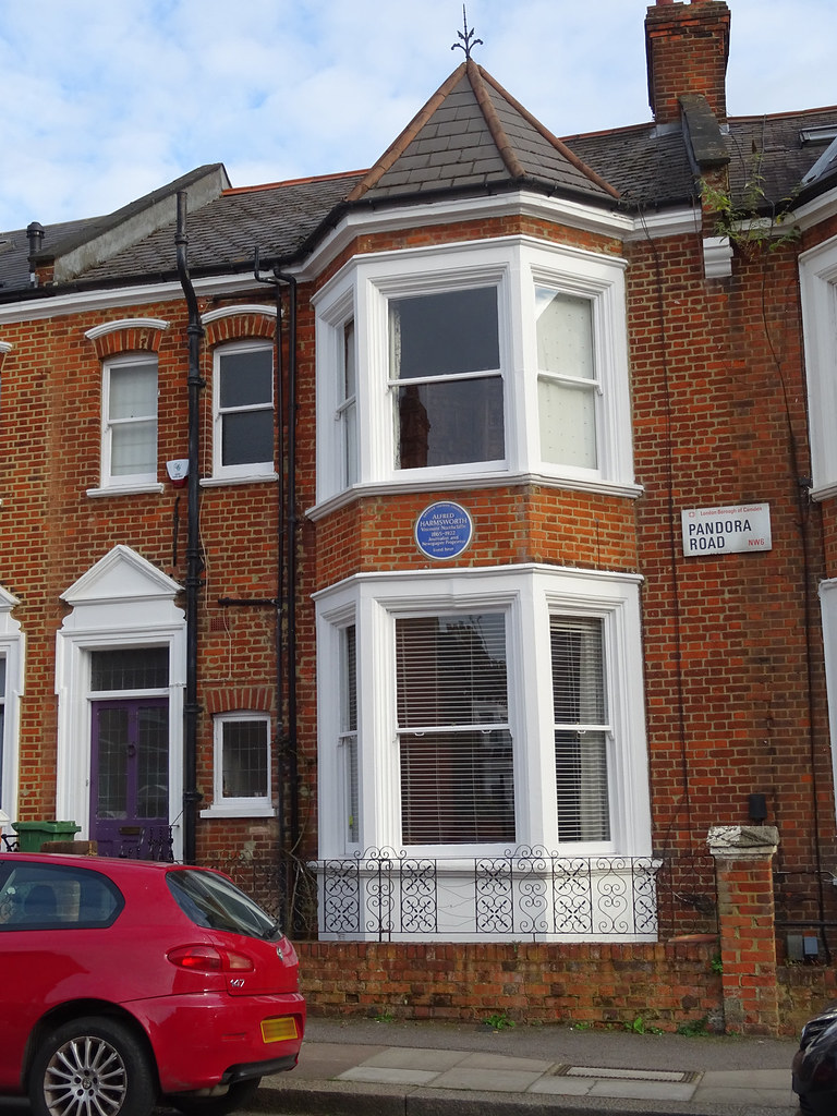 ALFRED HARMSWORTH 31 Pandora Road, West Hampstead, Londo… Flickr