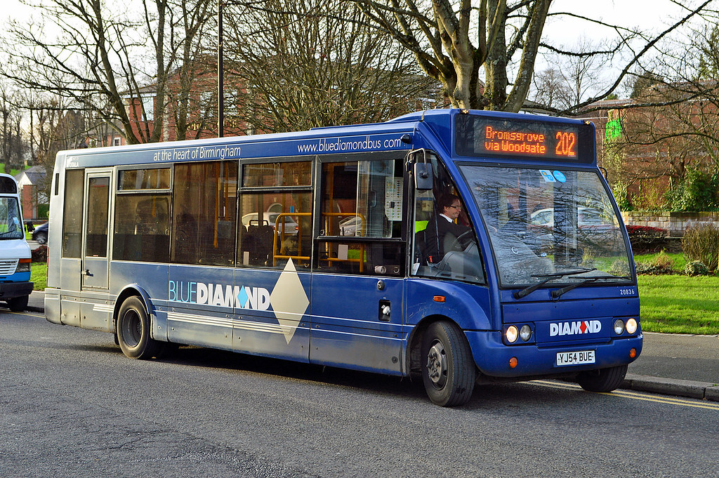 Diamond 20836 Bromsgrove Bus Stn ee16svt Flickr