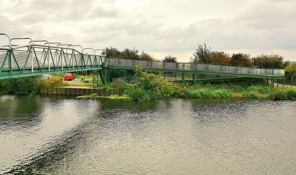 24826 Five Mile Bridge, a footbridge which crosses the Riv… Flickr