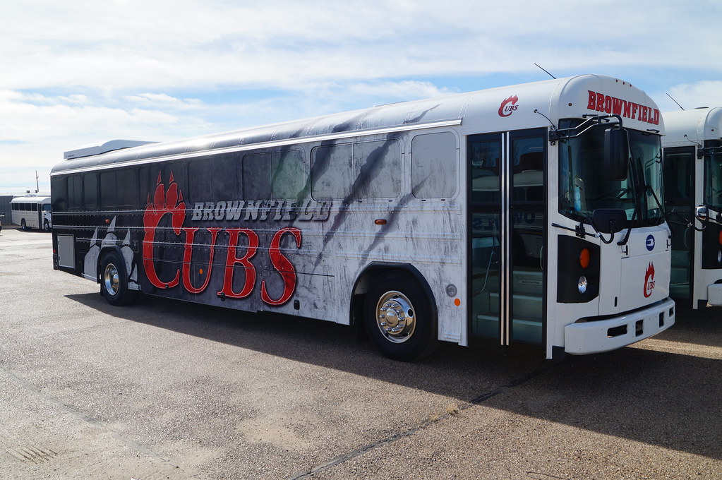 Brownfield Cubs Blue Bird All American T3RE One of Brownfi… Flickr