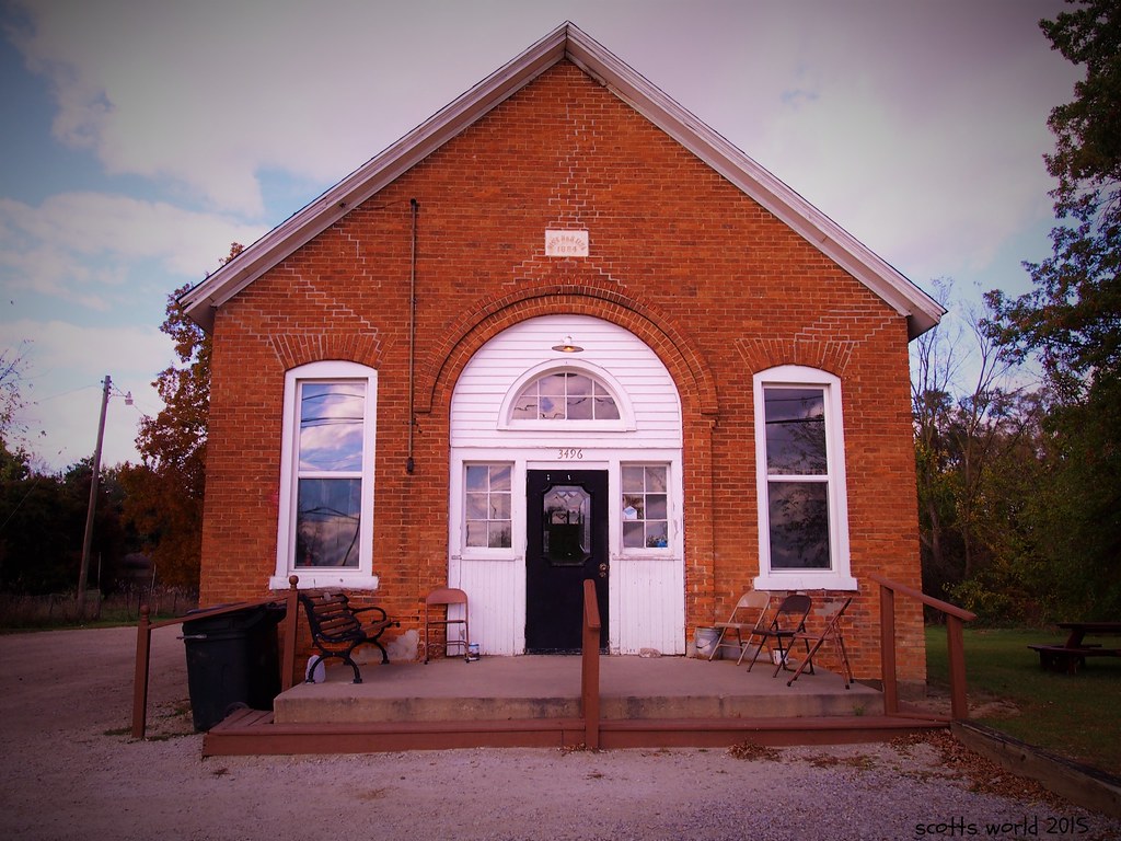 Elba School 1884 I love old schools and a friend of mine a… Flickr