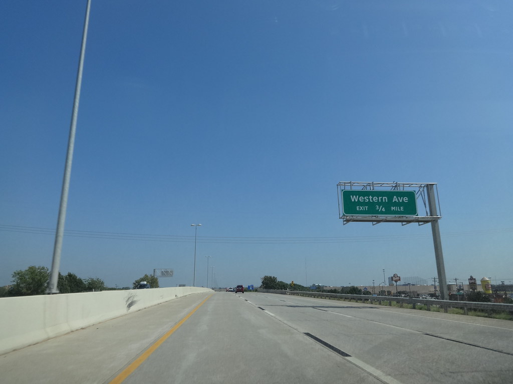 DSC06525 Kilpatrick Turnpike East approaching Western Aven… Flickr