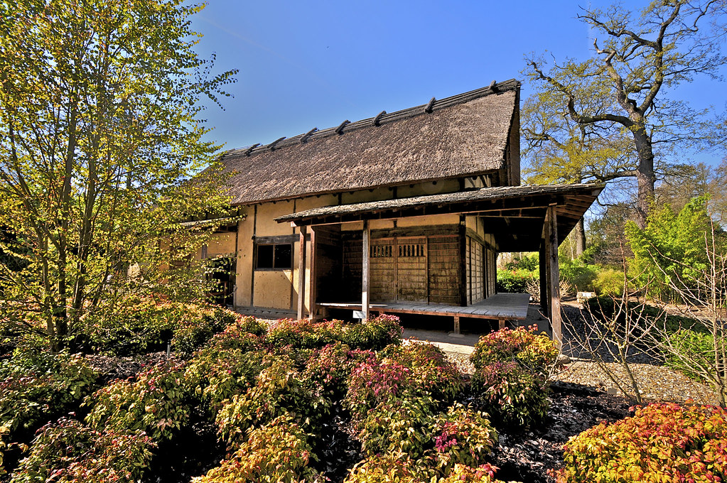 A traditional Japanese “minka” house, built in Aichi prefe… Flickr
