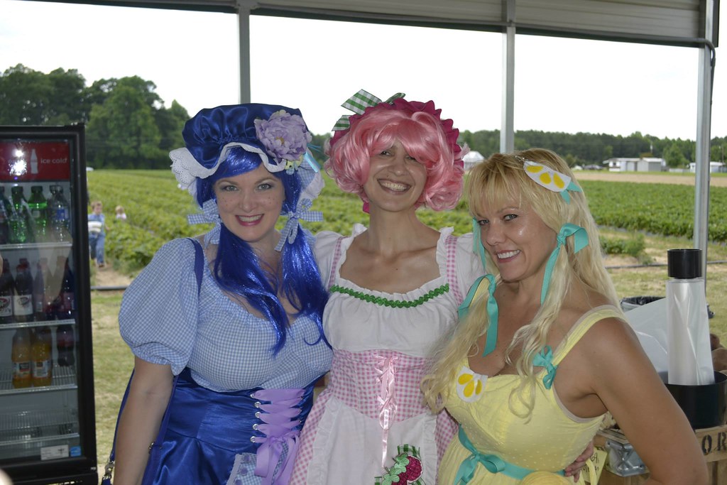 Strawberry Shortcake and Gang Berry Picking Katy H. Flickr