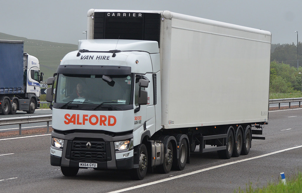 Salford Van Hire MX64GYU M74 Elvanfoot 25/06/2015 Flickr
