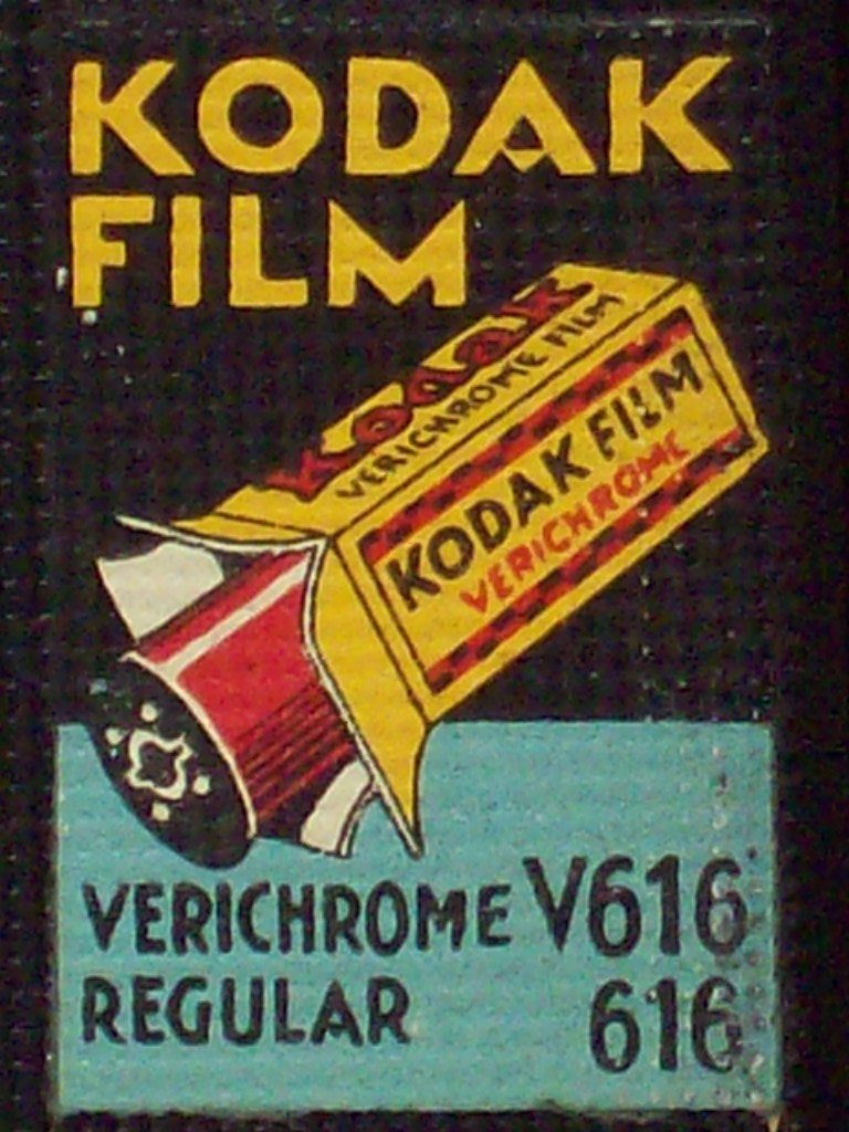 Kodak Verichrome 616 Film Inside film label of Kodak Volle… Flickr